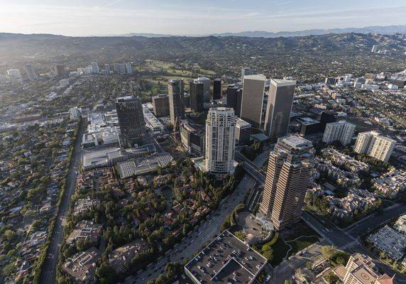 Century City towers above the Westside