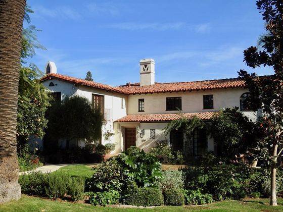 Spanish colonial home in Brentwood