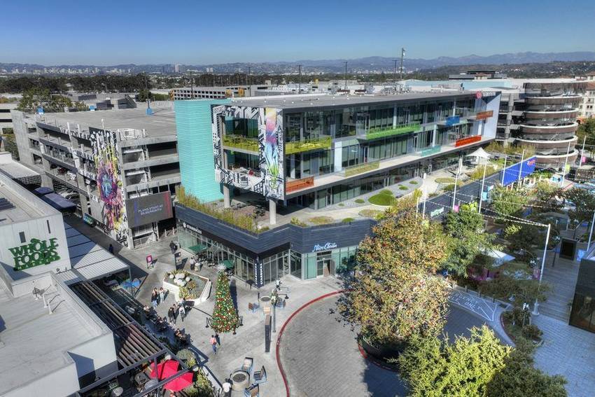 Runway at Playa Vista, the neighborhood town center