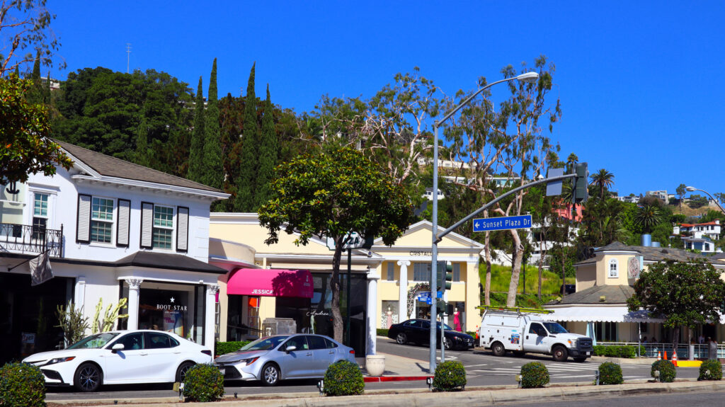 Sunset Plaza, Los Angeles real estate