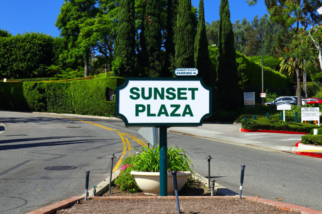 Sunset Plaza, Los Angeles real estate