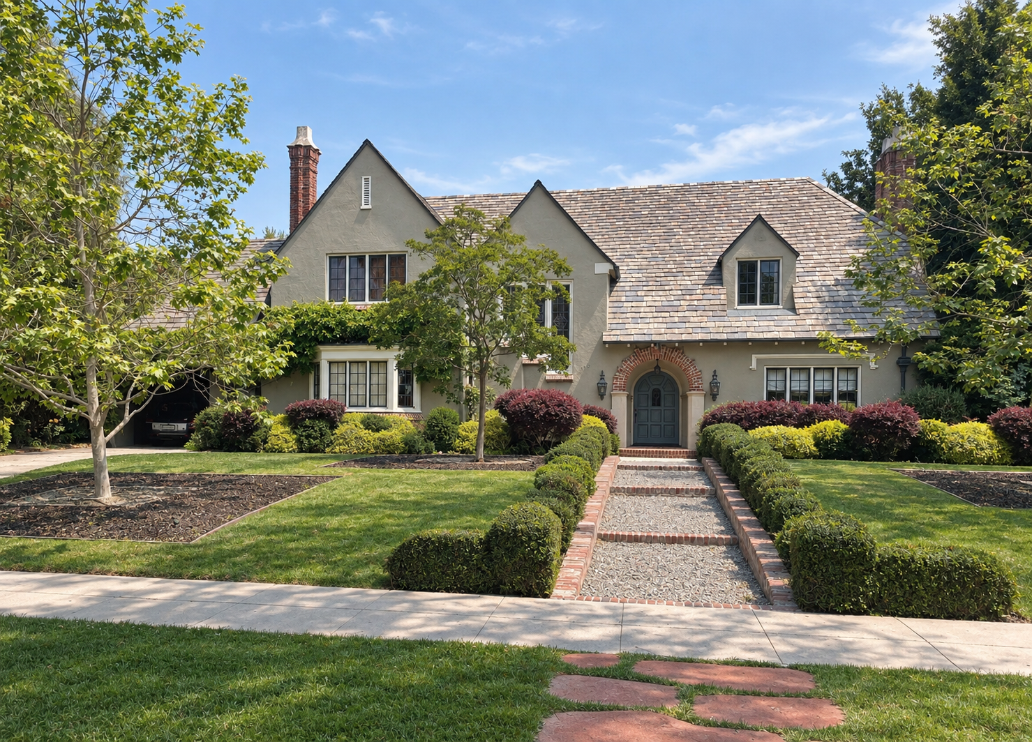 A home in Hancock park home