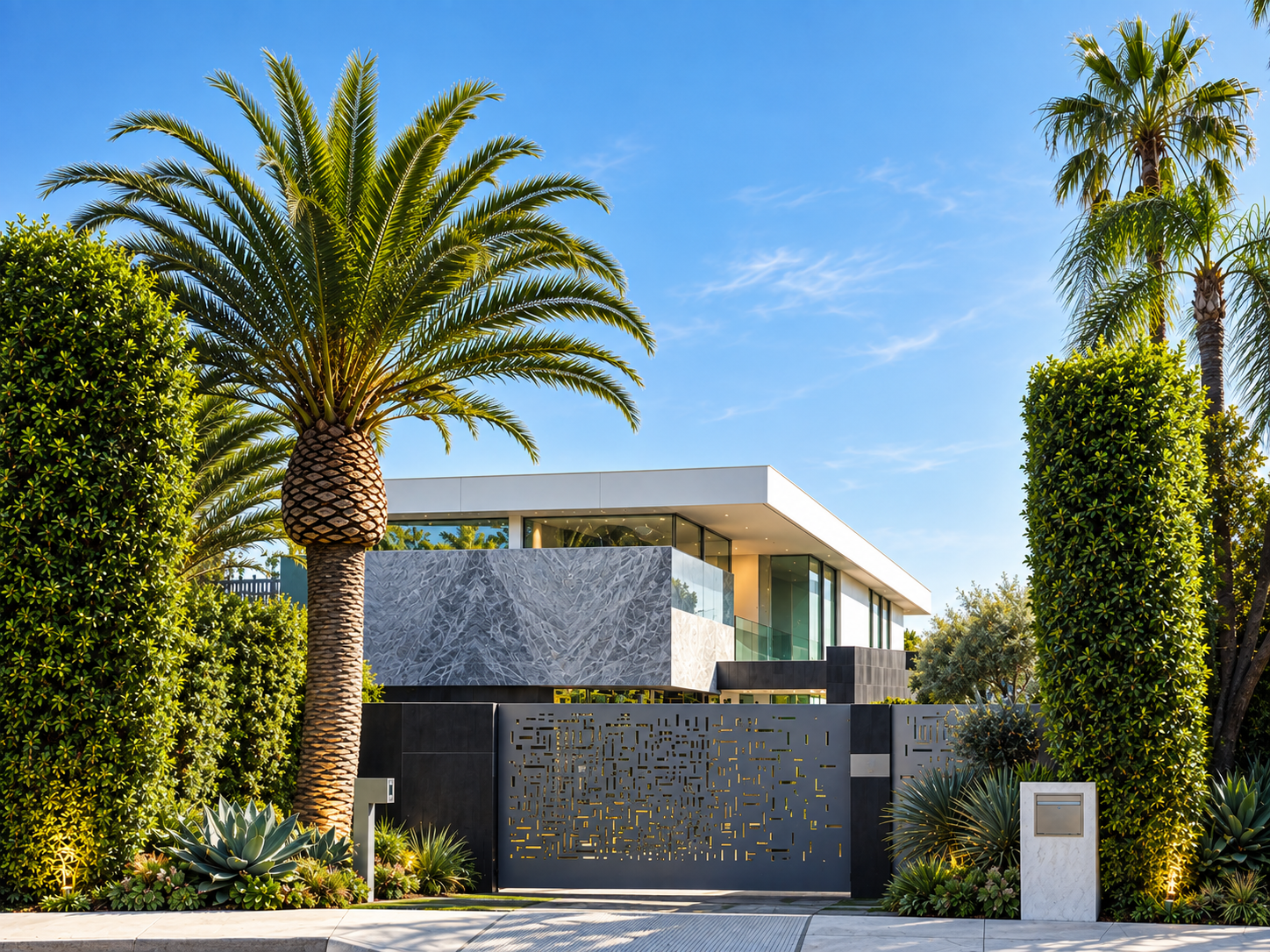 a home in the bird streets of Los Angeles
