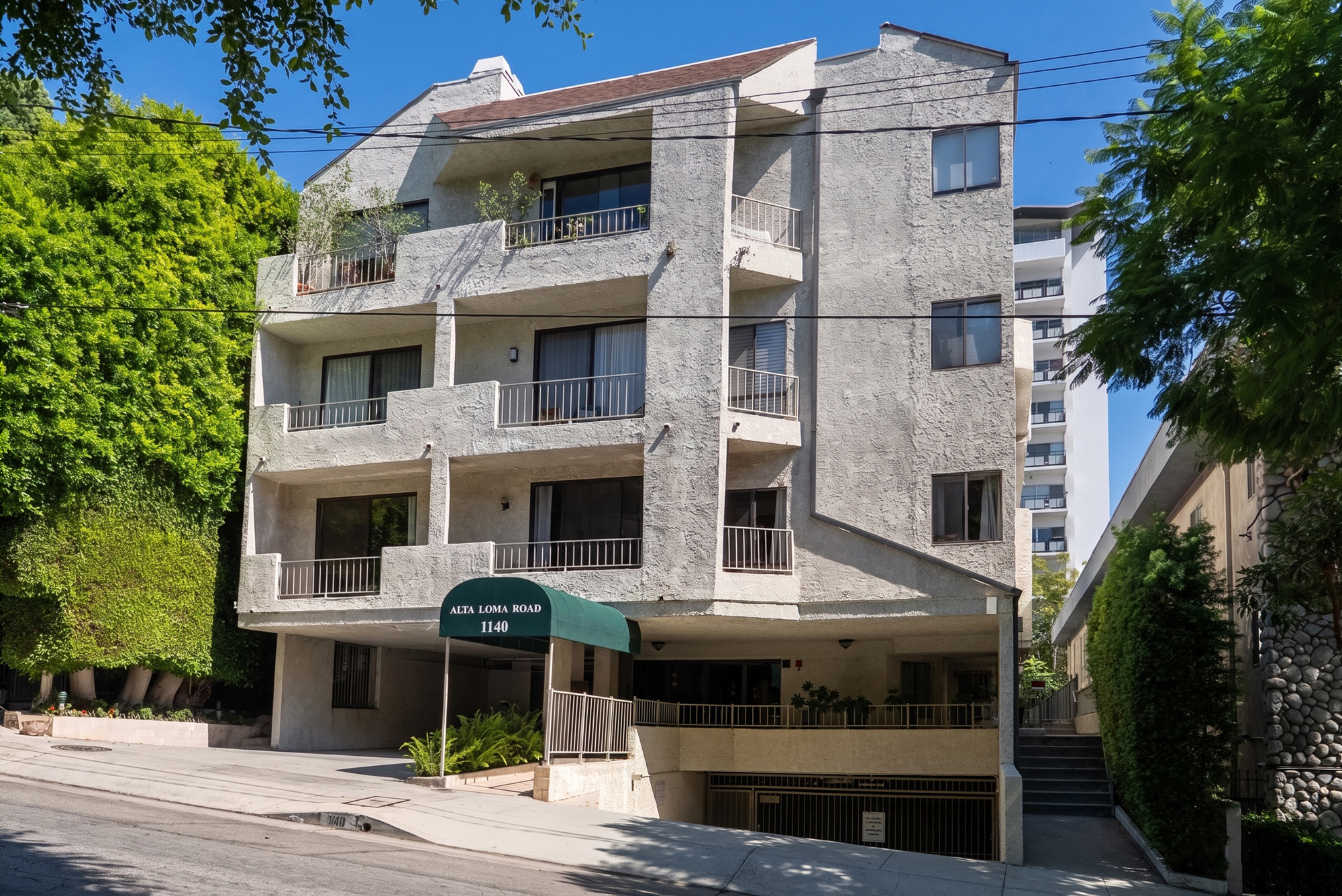 Alta Loma Towers condos in West Hollywood, California